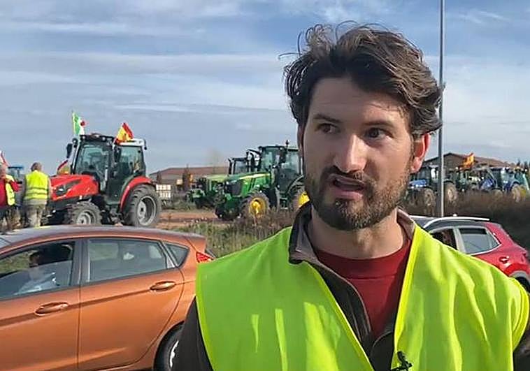 Diego García Muro protesta en Navarrete