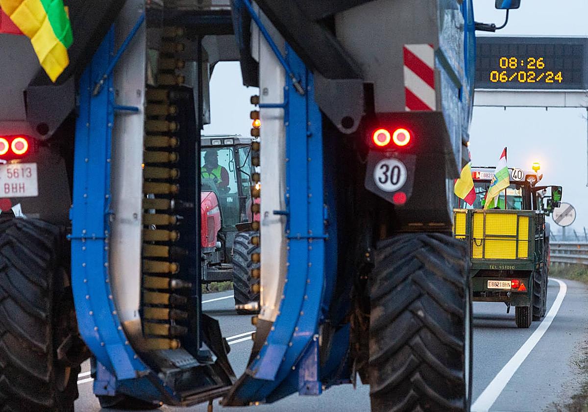 Las movilizaciones del campo de La Rioja Alta, en imáneges