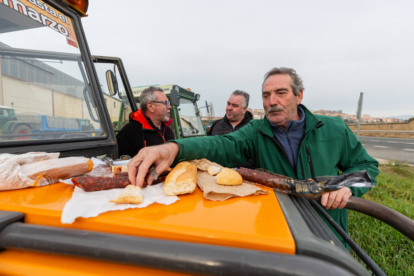 Las movilizaciones del campo de La Rioja Alta, en imáneges