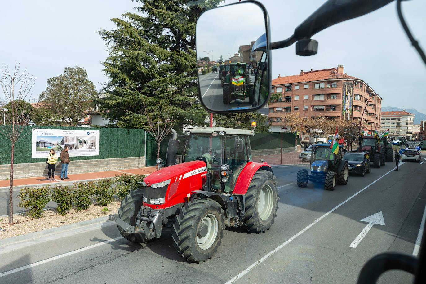 Las movilizaciones del campo de La Rioja Alta, en imáneges