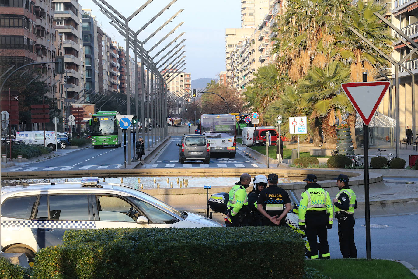 Las imágenes del segundo día de tractorada en Logroño