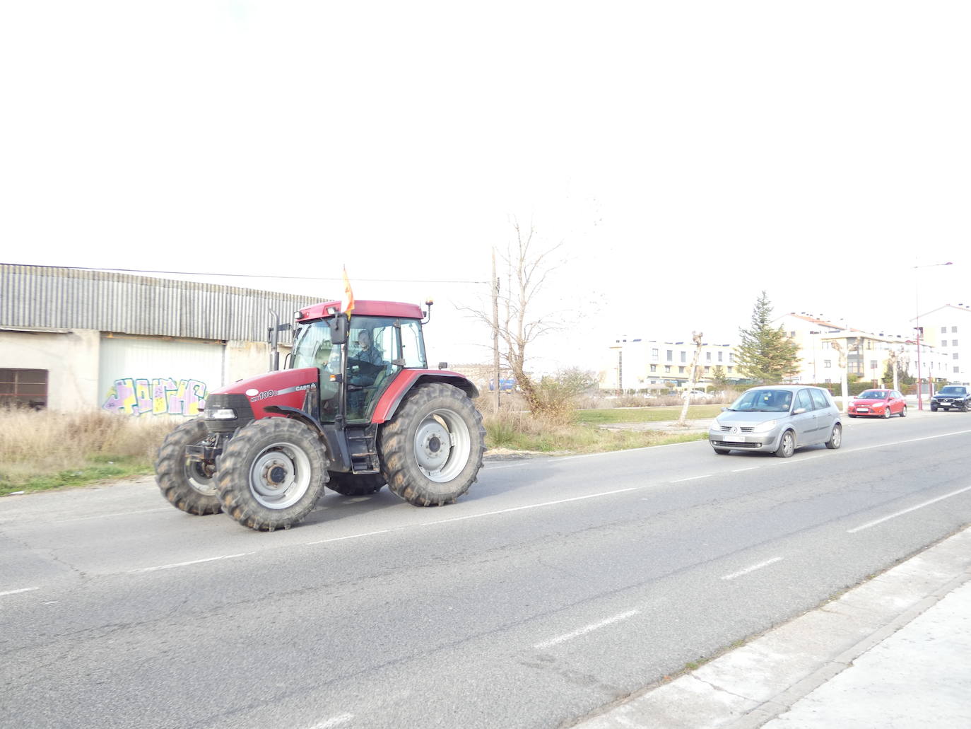 Circulación lenta en la comarca de Haro