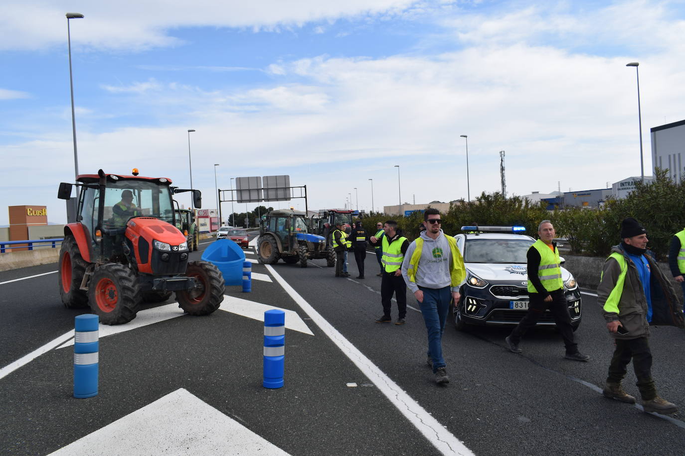 La protesta, en La Portalada