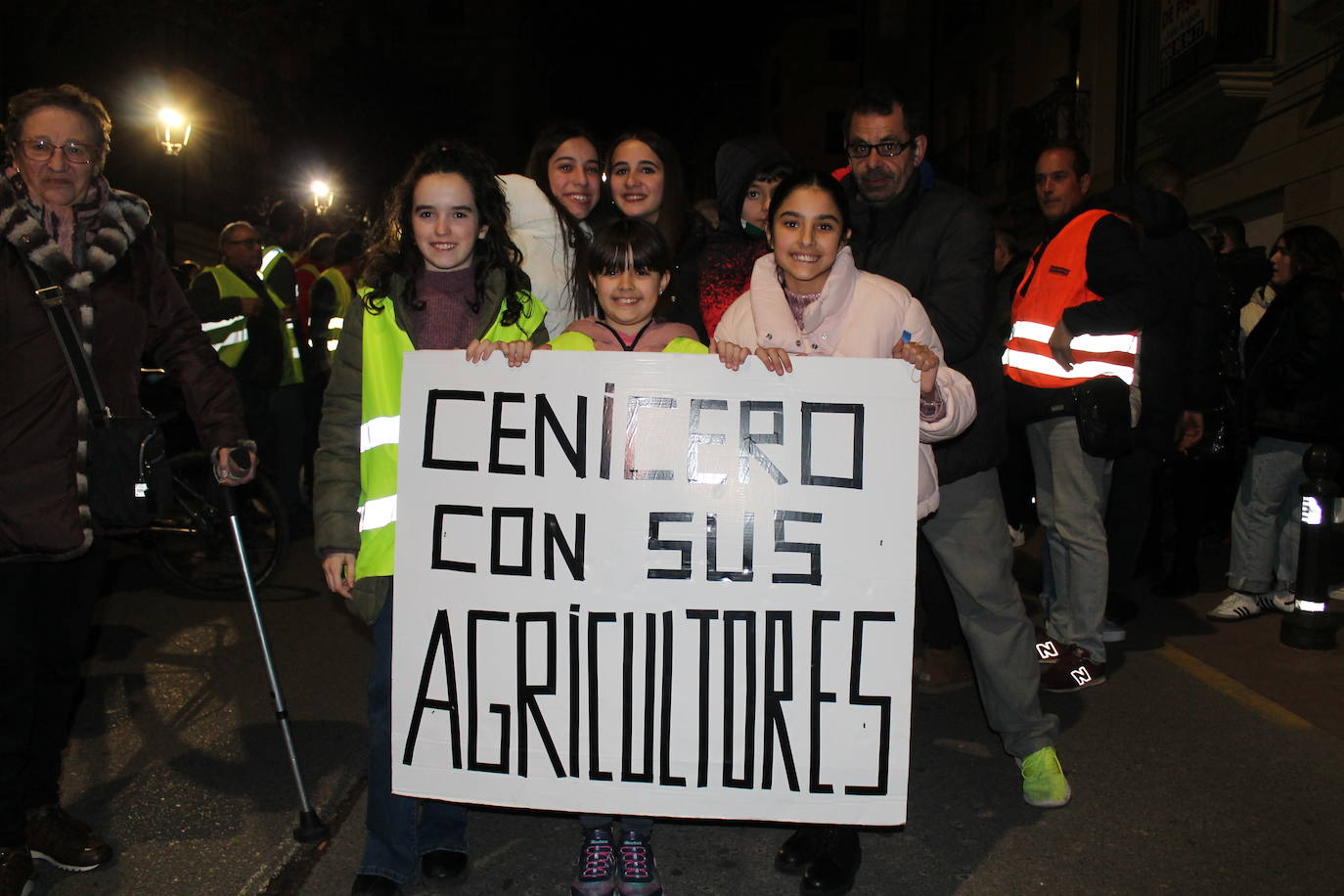 Cenicero se vuelca con sus agricultores