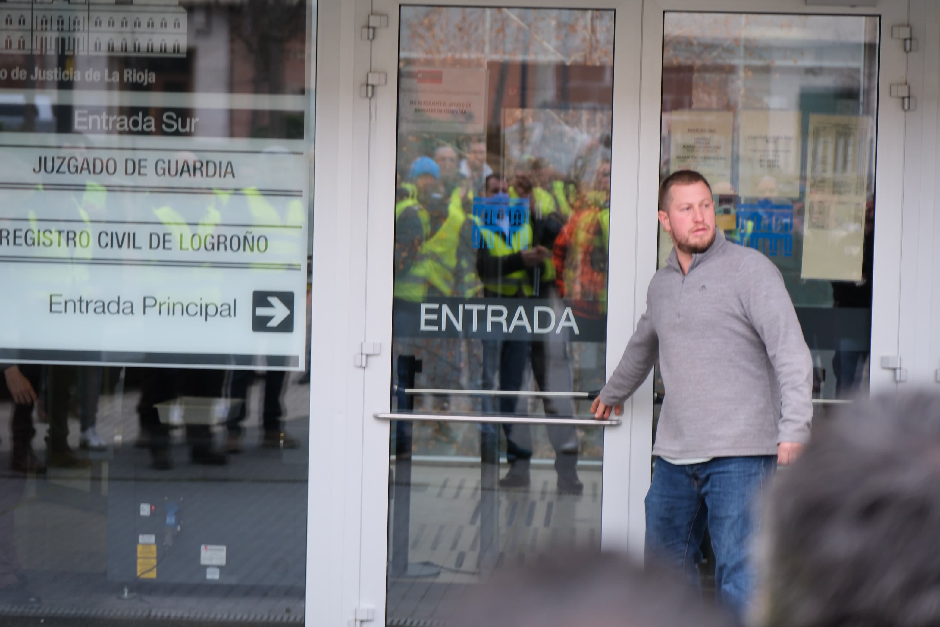 Las imágenes de la protesta agraria en La Rioja este viernes