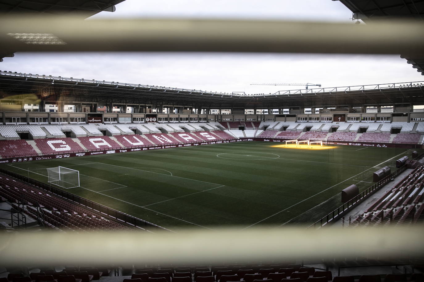 Imagen del campo de Las Gaunas