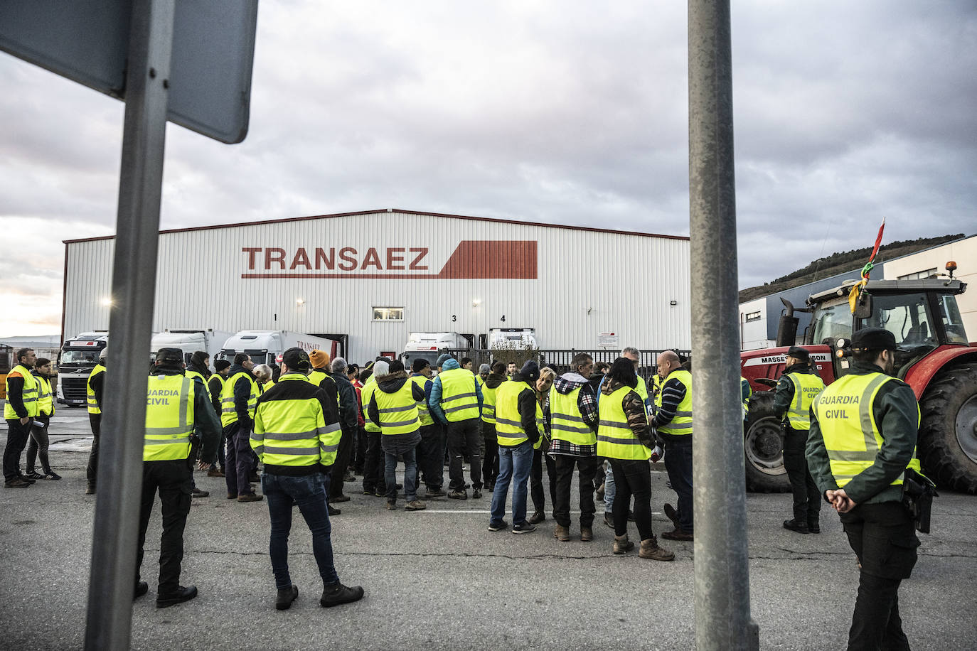 La protesta del lunes en El Sequero