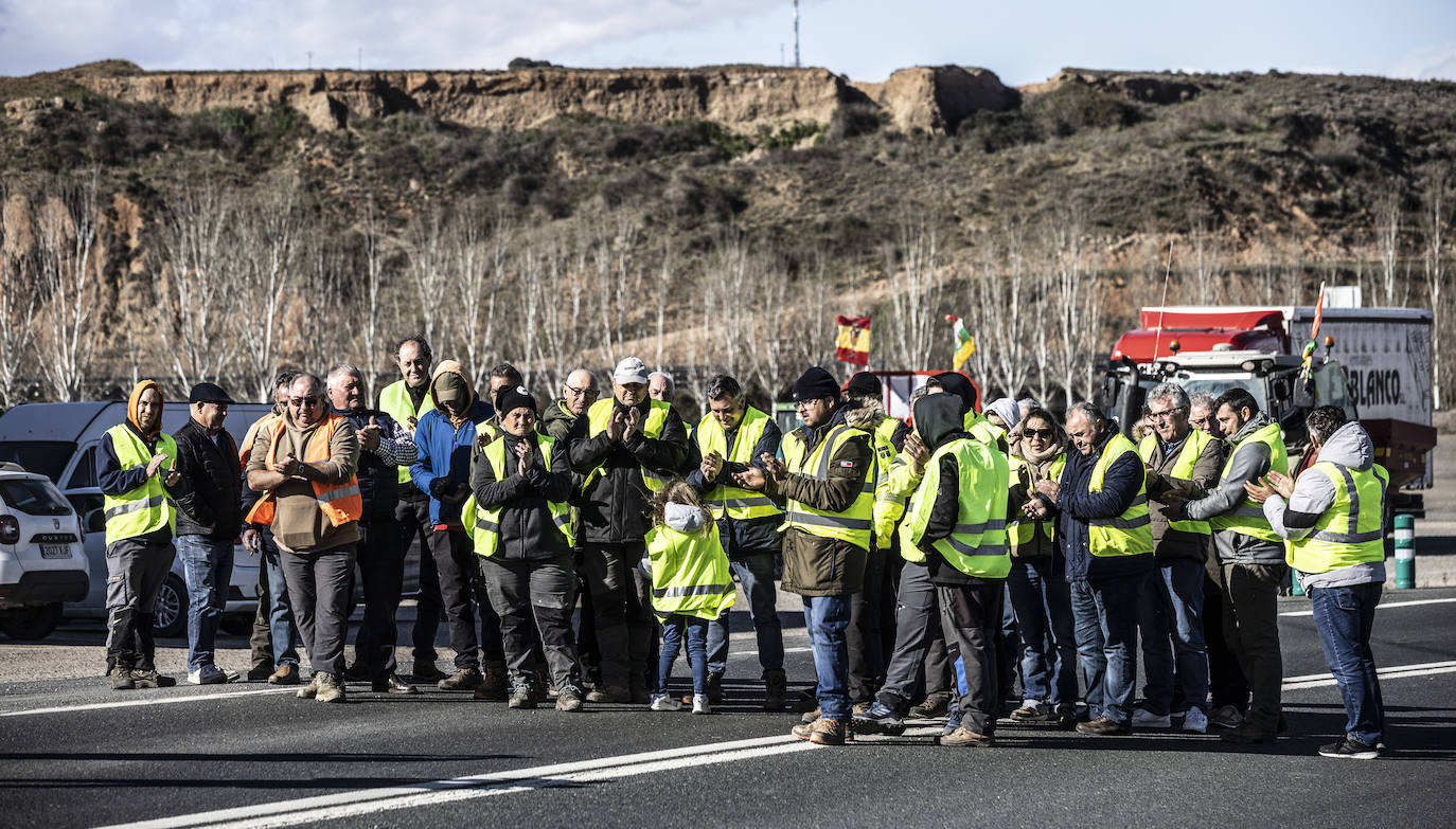 La protesta del lunes en El Sequero