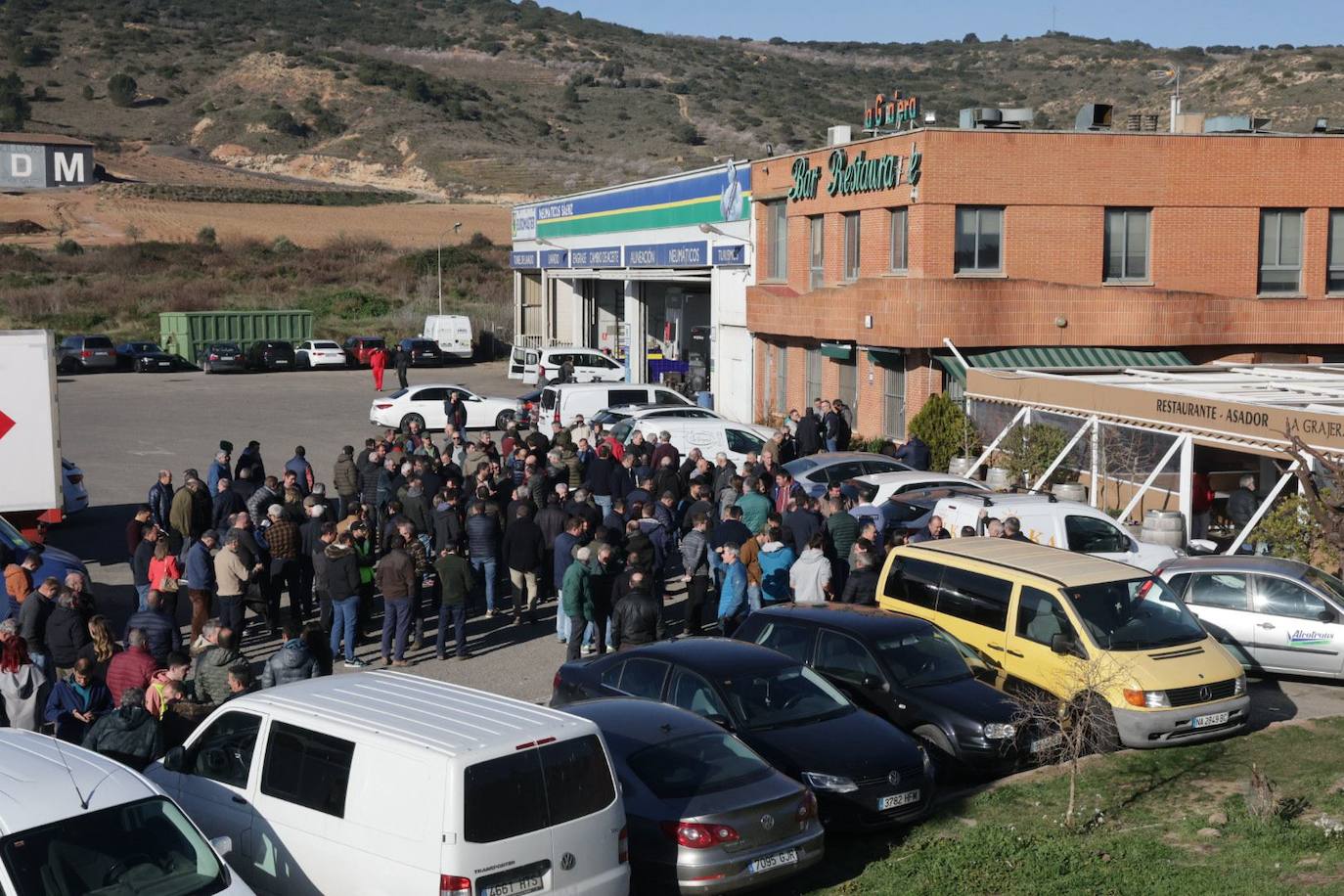 La UAGR ha reunido a sus socios en un restaurante.