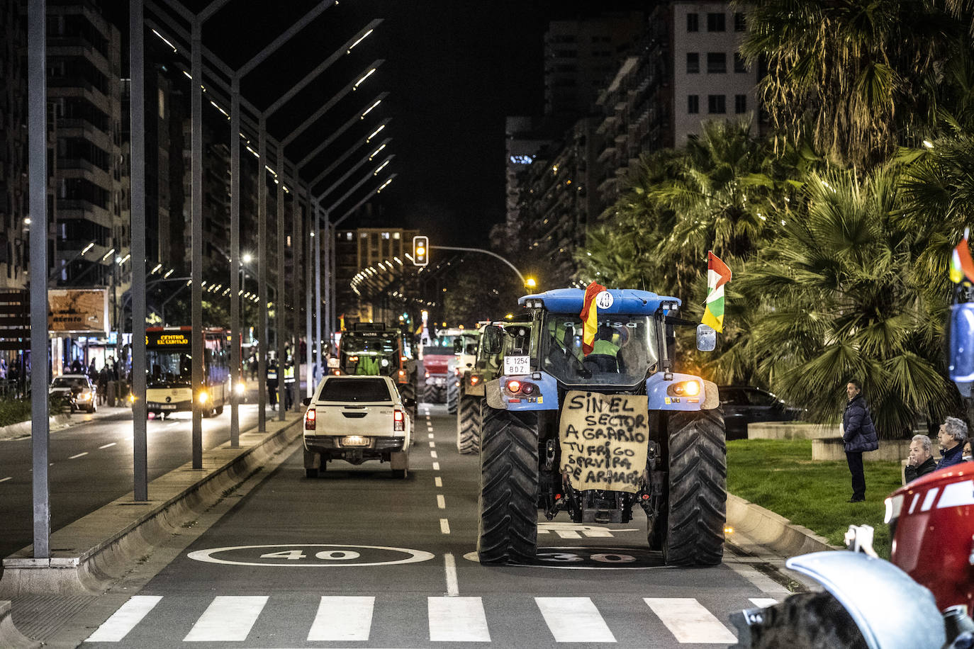 La tractorada vuelve a Logroño