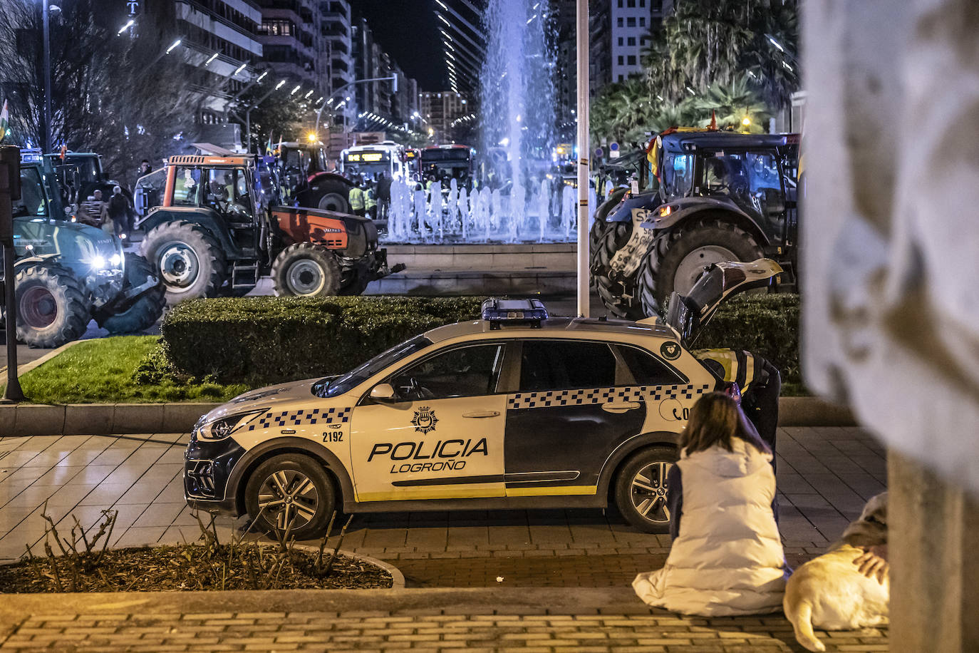 La tractorada vuelve a Logroño