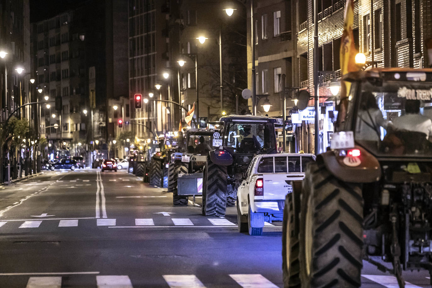 La tractorada vuelve a Logroño