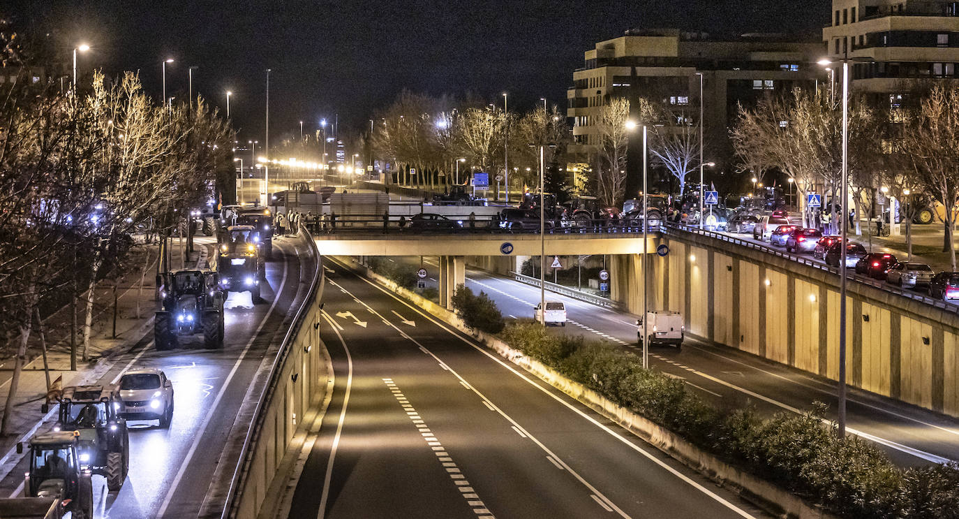 La tractorada vuelve a Logroño