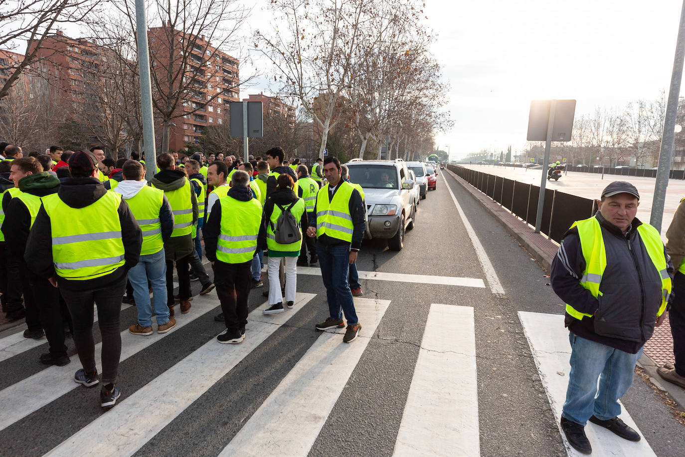 La protesta de los &#039;chalecos amarillos&#039; de este jueves, en imágenes (I)