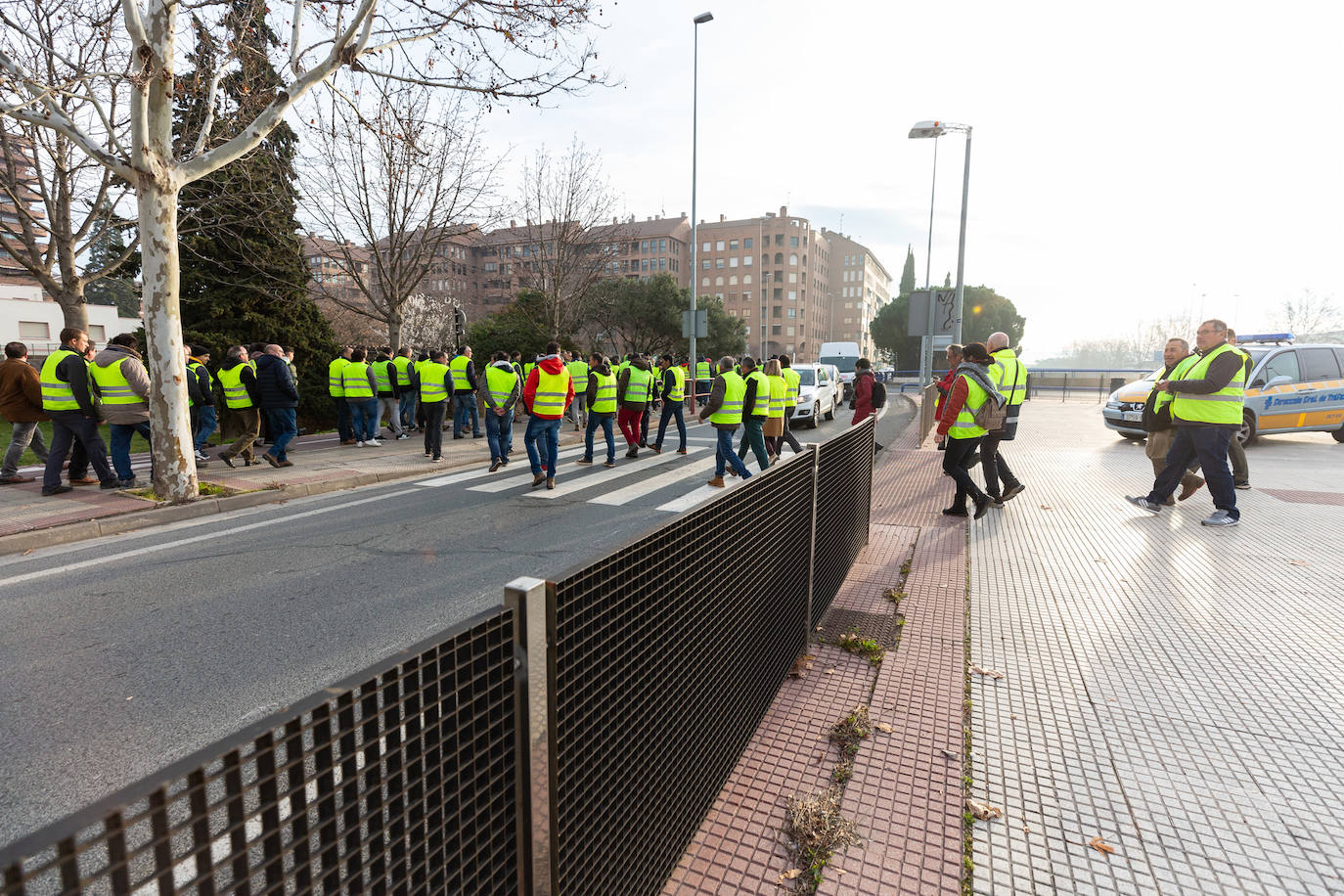 La protesta de los &#039;chalecos amarillos&#039; de este jueves, en imágenes (I)