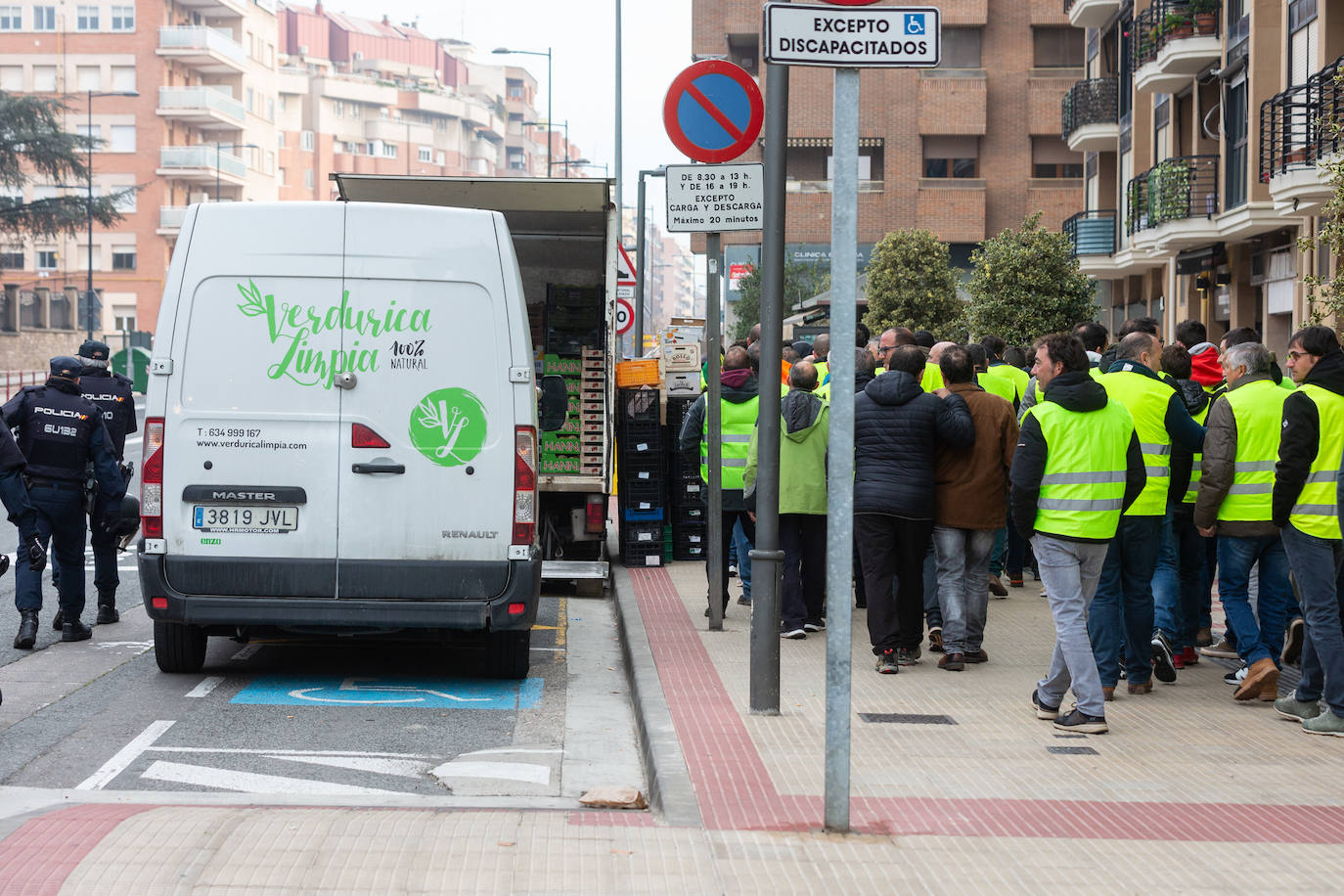 La protesta de los &#039;chalecos amarillos&#039; de este jueves, en imágenes (I)