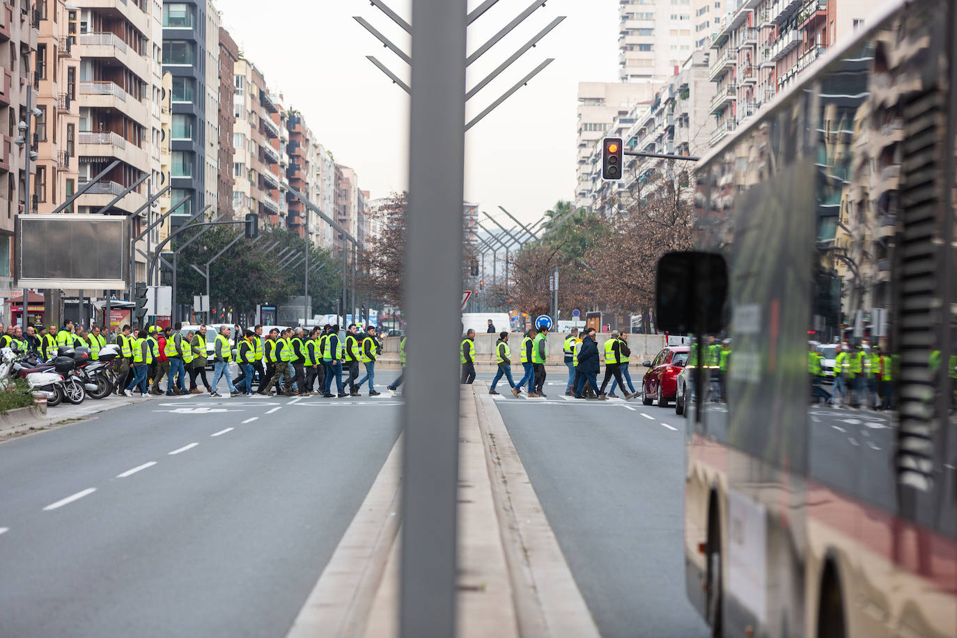 La protesta de los &#039;chalecos amarillos&#039; de este jueves, en imágenes (I)