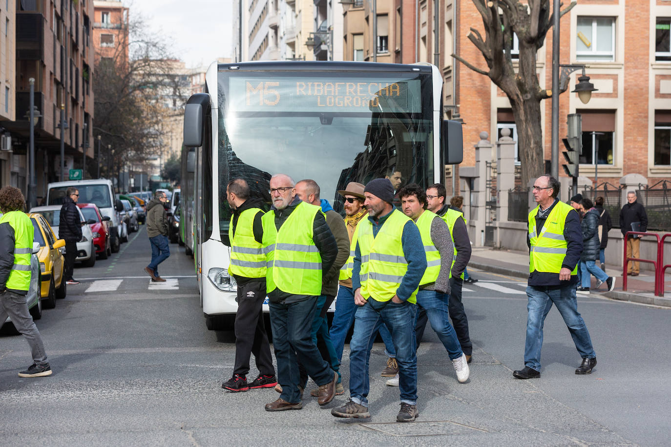 La protesta de los &#039;chalecos amarillos&#039; de este jueves, en imágenes (II)