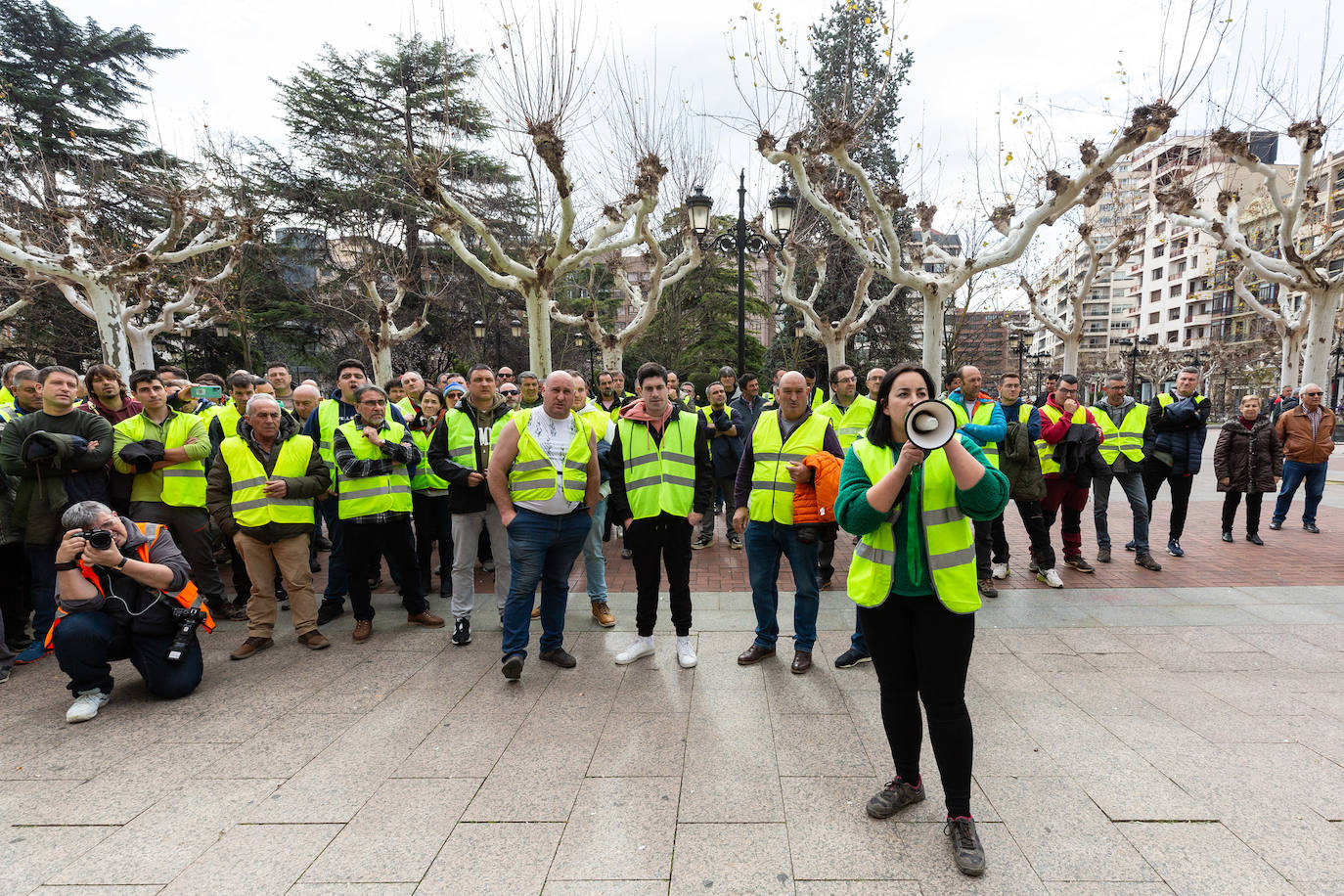 La protesta de los &#039;chalecos amarillos&#039; de este jueves, en imágenes (II)