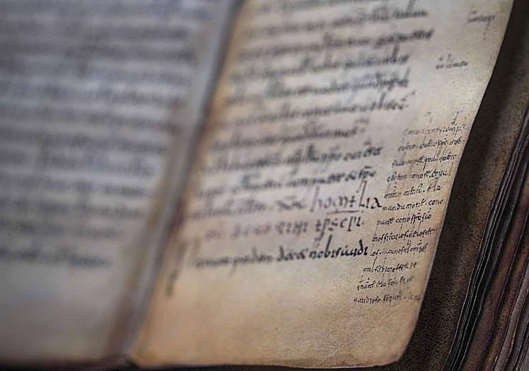 Facsímil de las Glosas, presentado este jueves en la RAH