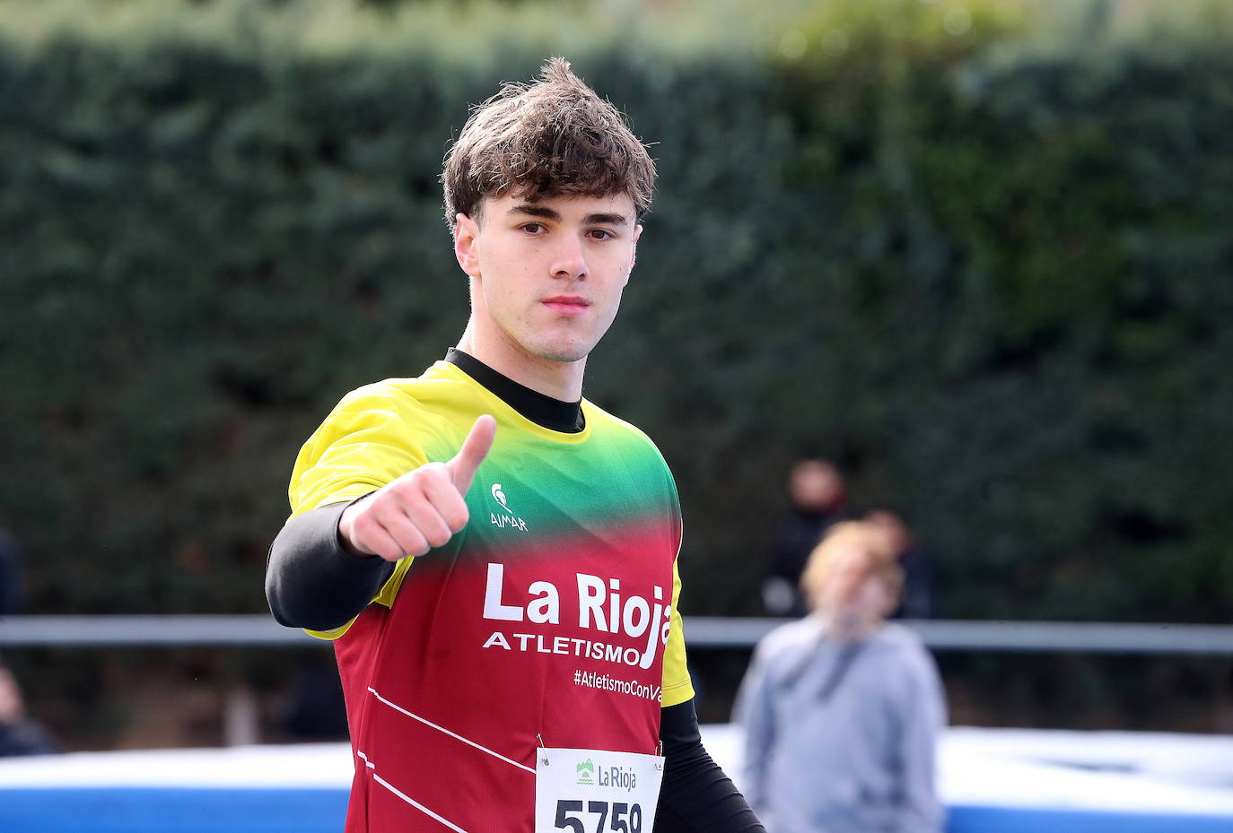 Marcos Moreno, tras una reciente participación en el Adarraga.