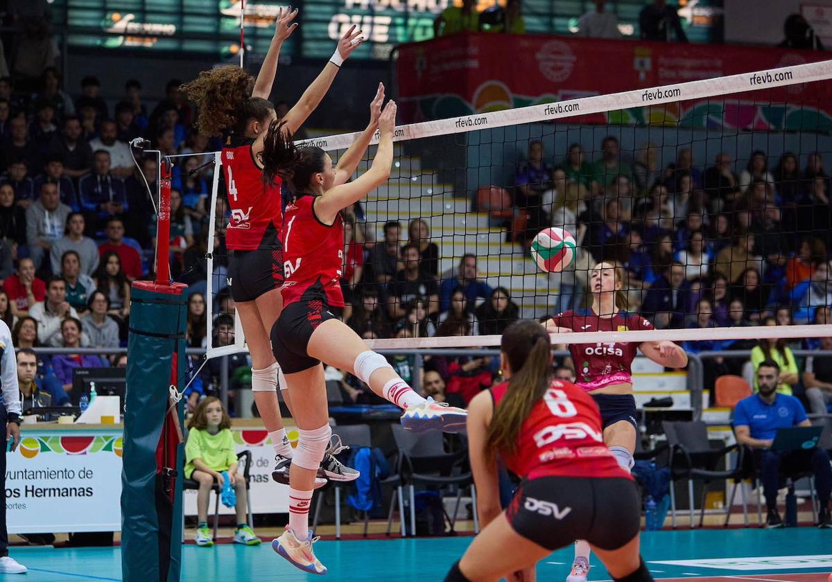 El Haro Rioja Voley deja escapar una gran oportunidad de puntuar en Tenerife