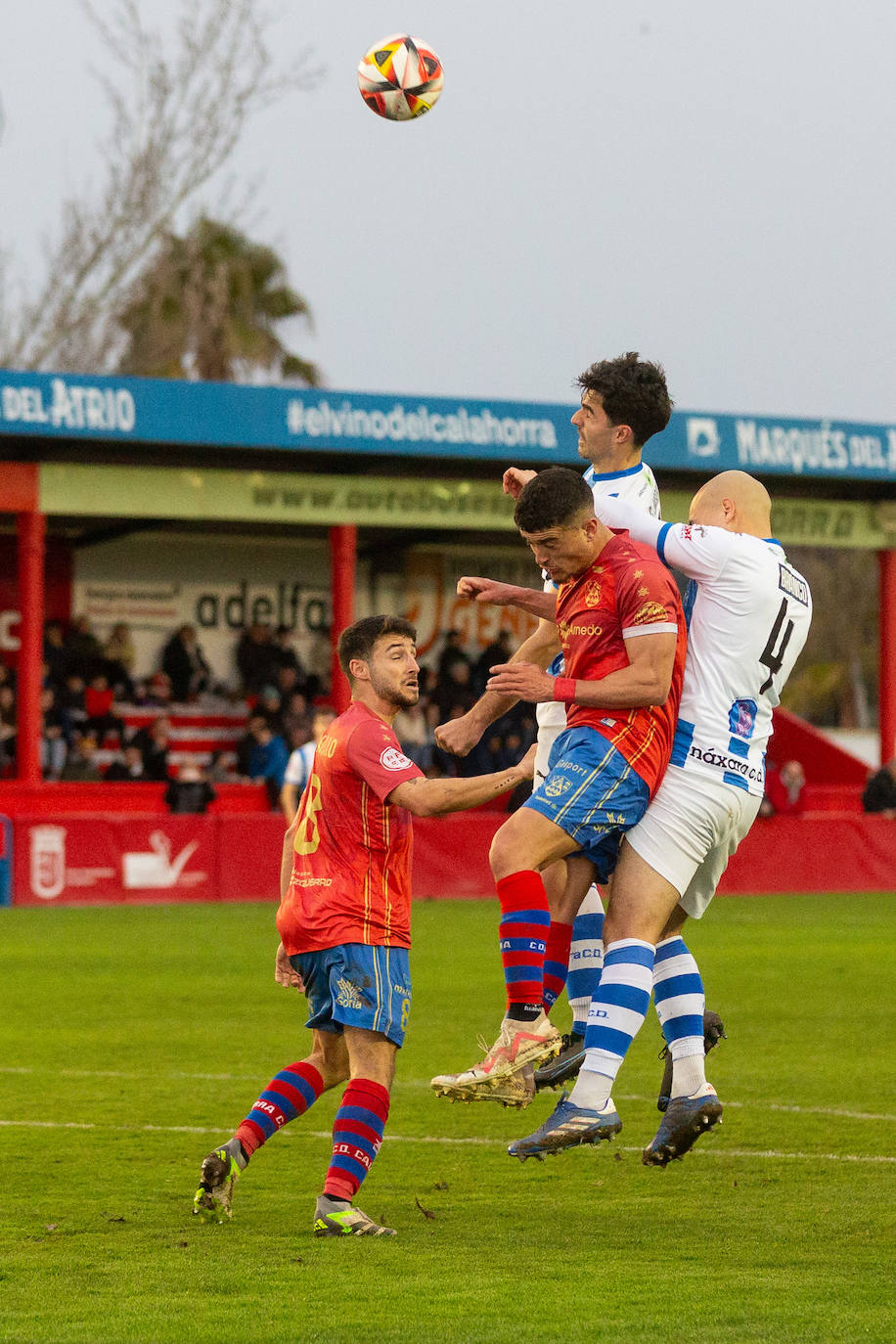 El derbi entre el Calahorra y el Náxara, en imágenes