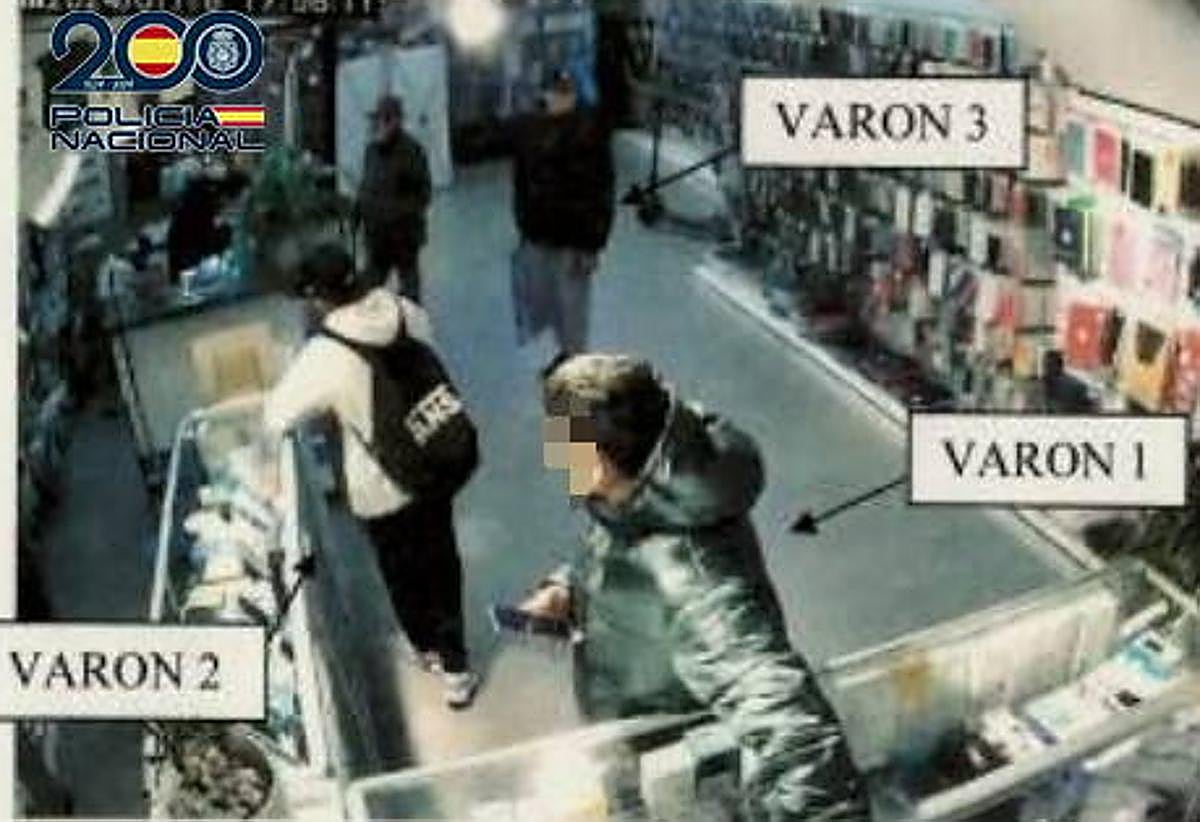 Dos detenidos por robar móviles en una tienda en Logroño