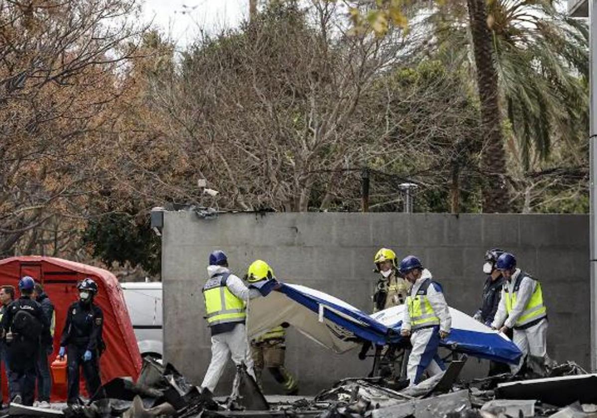 Por qué un incendio «normal» destruyó dos edificios: los expertos riojanos ya están en Valencia