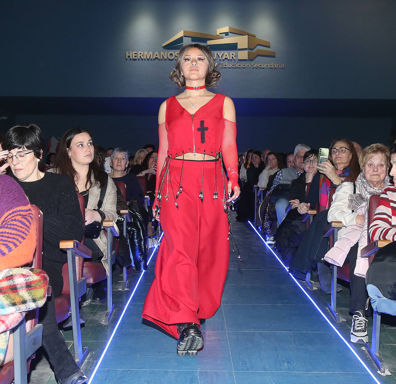 Las creaciones de los futuros modistas de D´Elhuyar, en imágenes