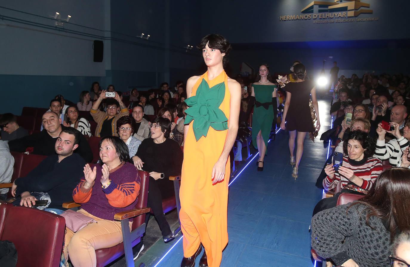 Las creaciones de los futuros modistas de D´Elhuyar, en imágenes