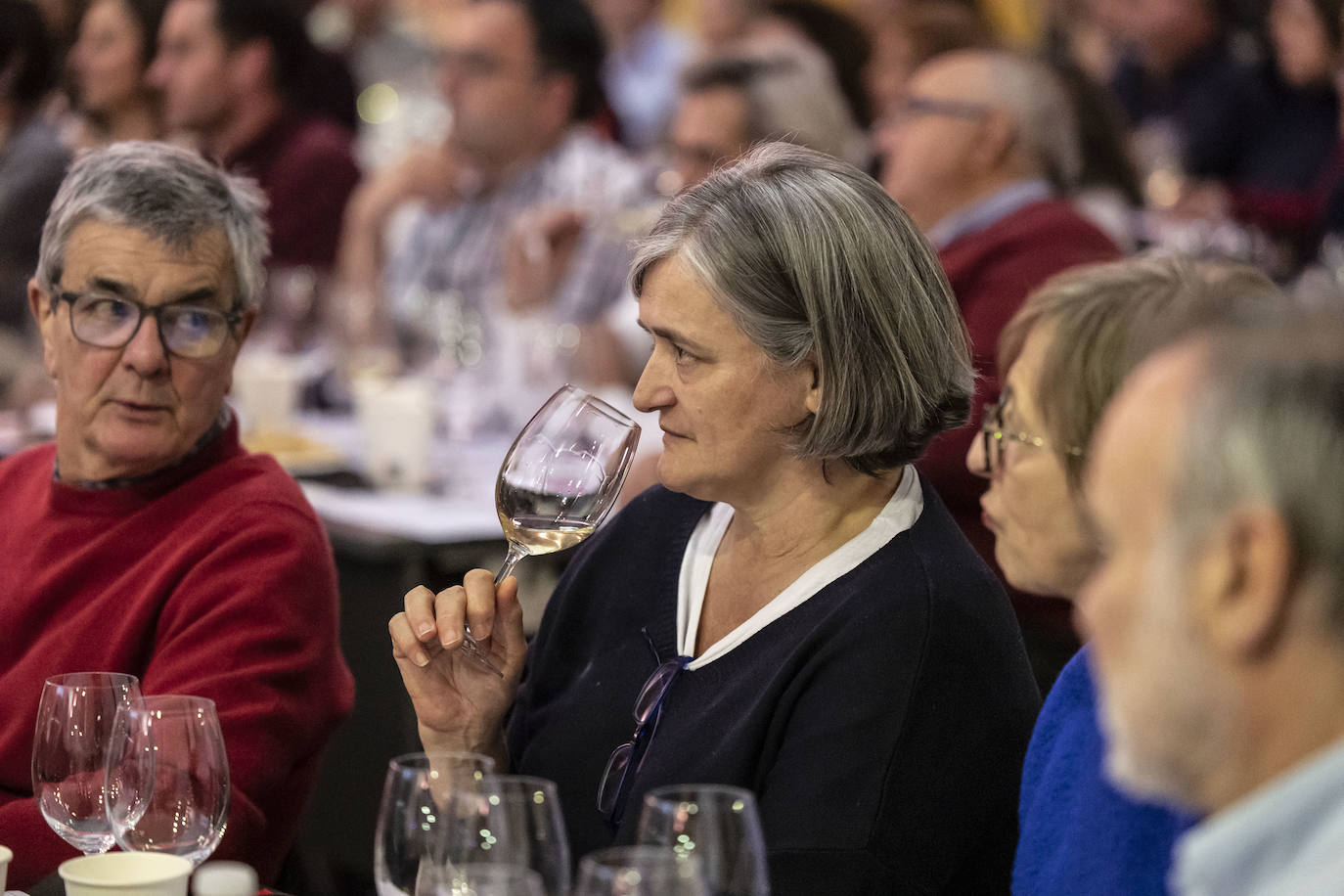 Cata solidaria de Juan Carlos Sancha en beneficio de enfermos de ELA