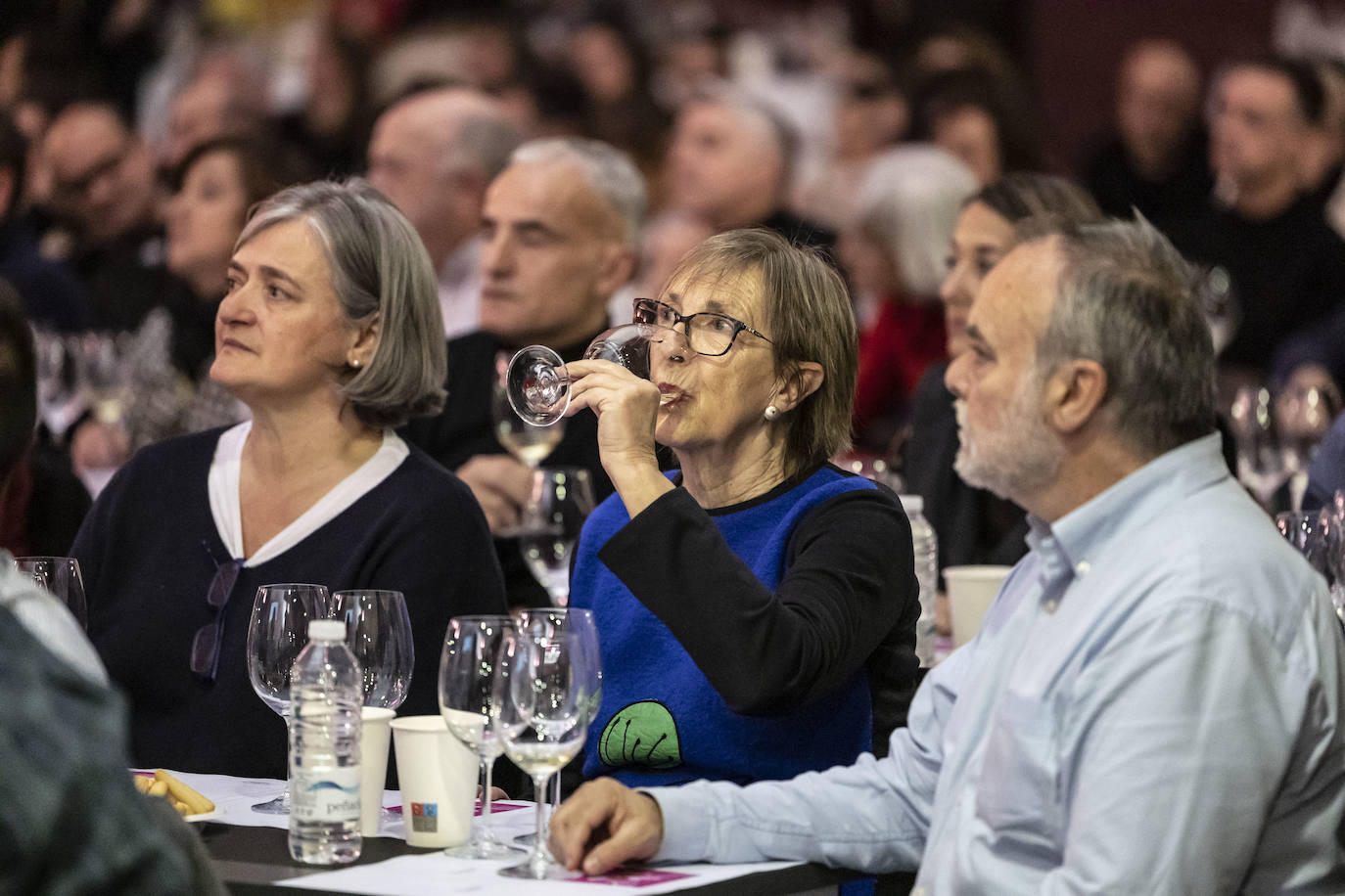 Cata solidaria de Juan Carlos Sancha en beneficio de enfermos de ELA