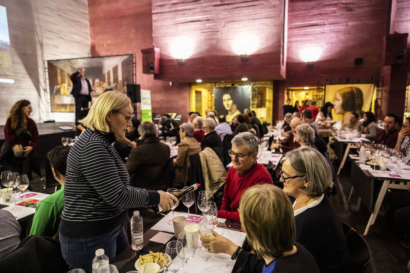 Cata solidaria de Juan Carlos Sancha en beneficio de enfermos de ELA