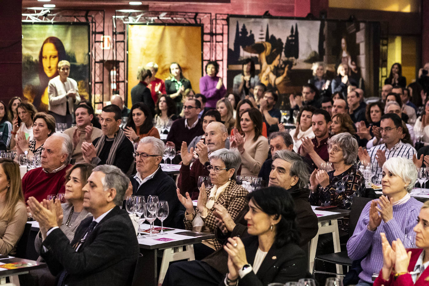 Cata solidaria de Juan Carlos Sancha en beneficio de enfermos de ELA