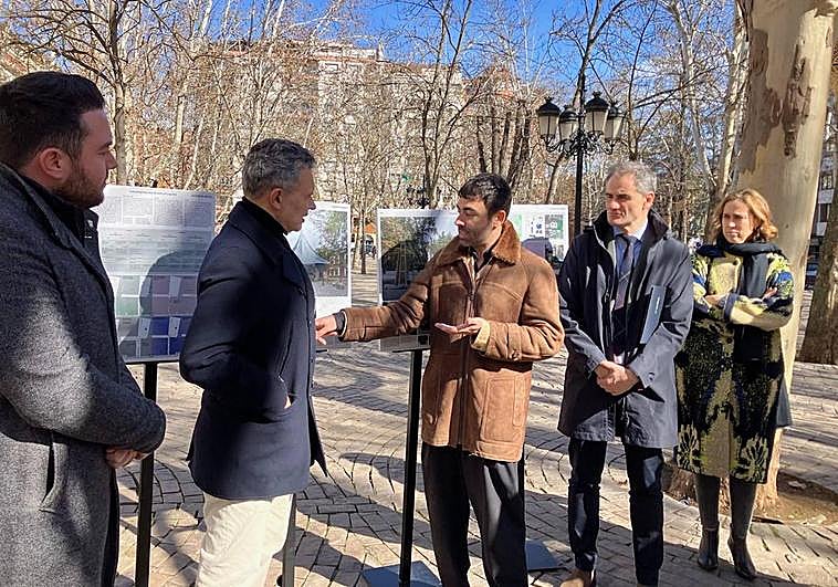 Presentación, este viernes, de la 'carpa megáfono' en la Glorieta.