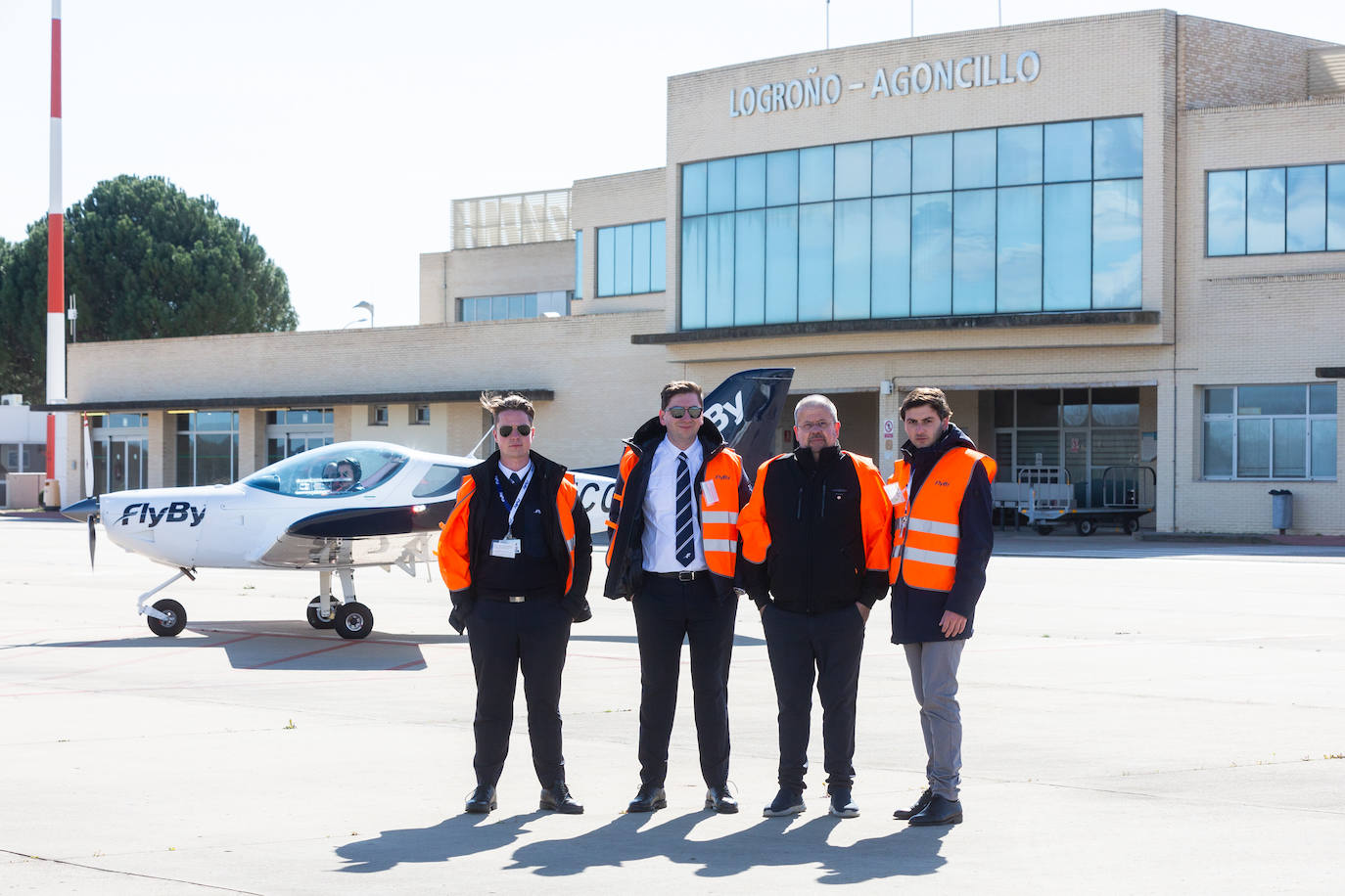 Primer día en la escuela de pilotos de Agoncillo