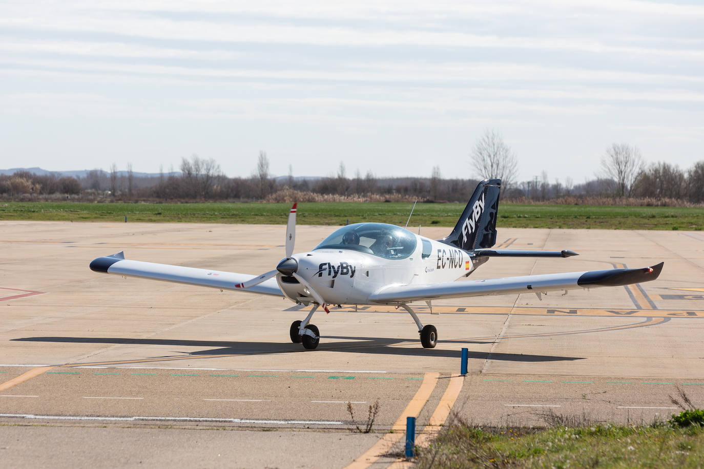 Primer día en la escuela de pilotos de Agoncillo