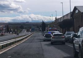 Guardia Civil y Bomberos, en el lugar del suceso.