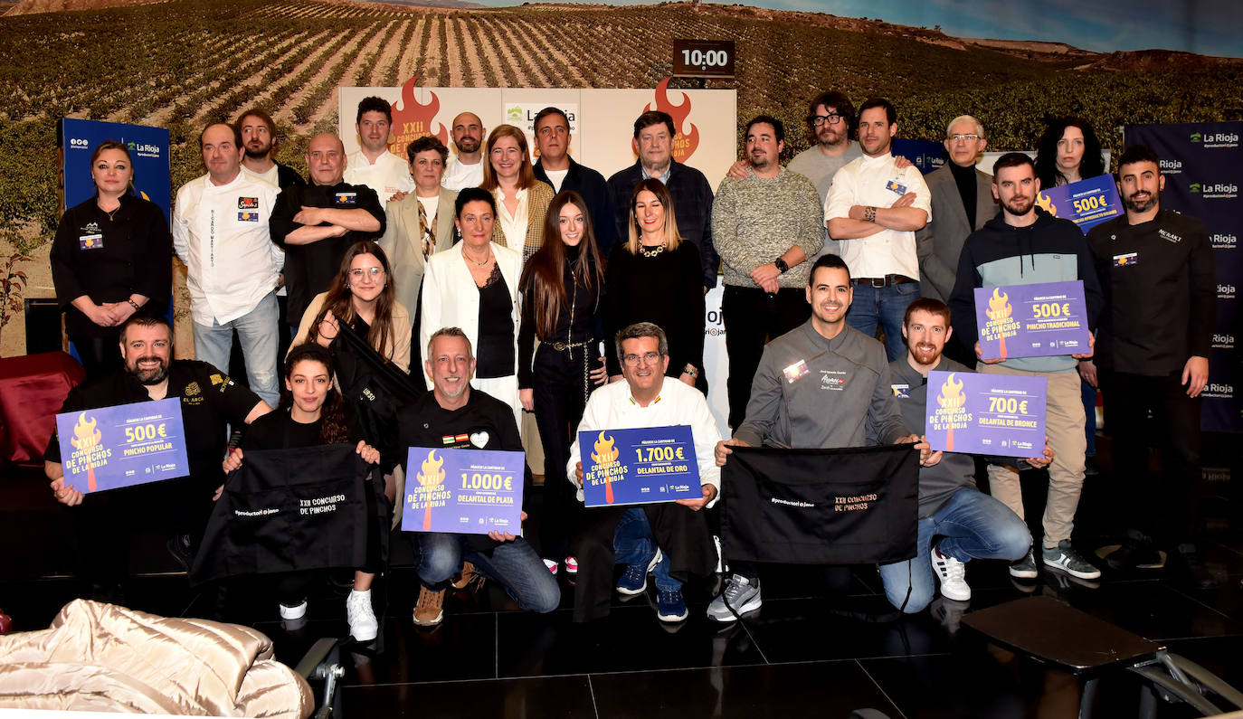 El Concurso de Pinchos de La Rioja ya tiene ganadores