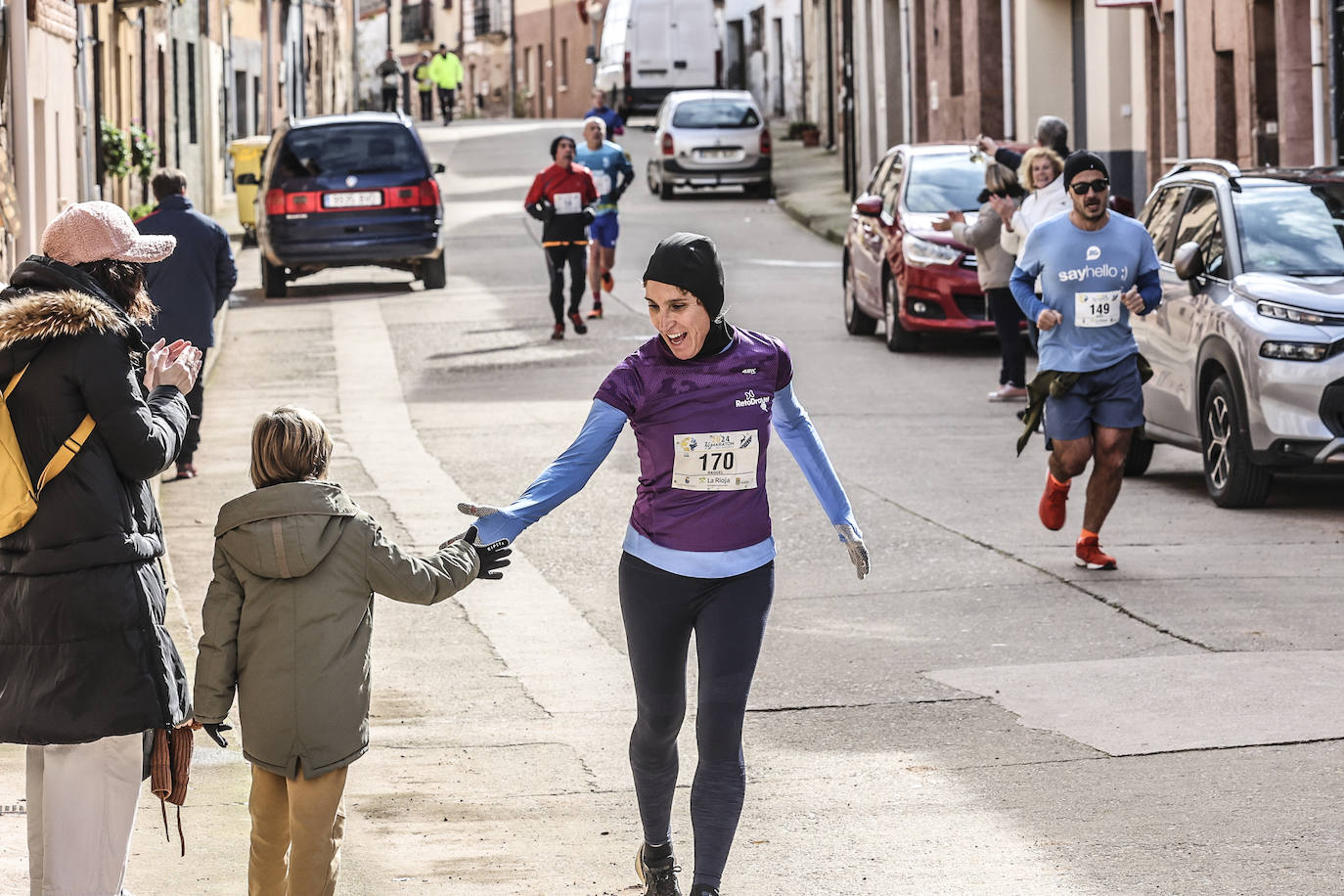 Las imágenes de la Media Maratón del Camino