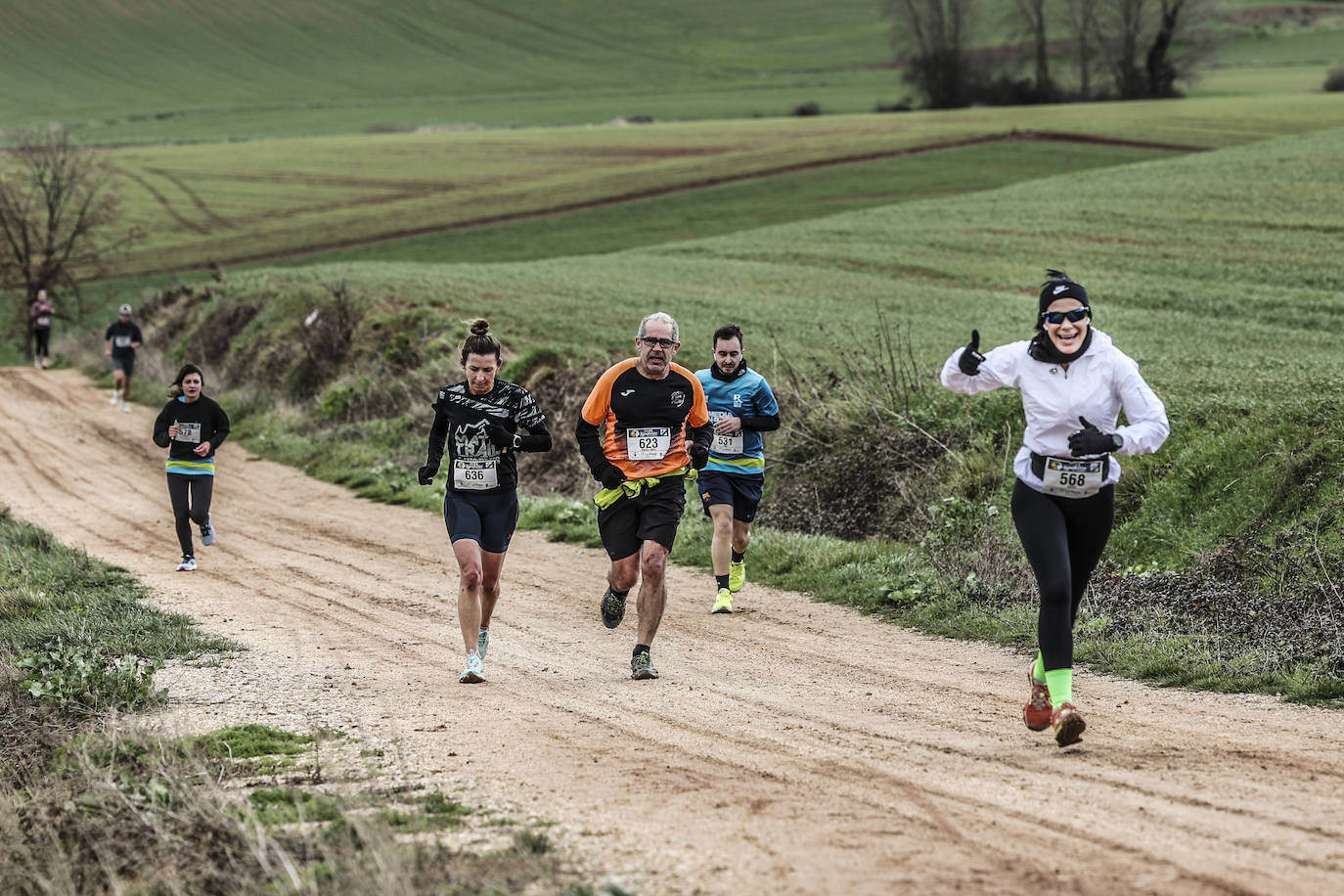 Las imágenes de la Media Maratón del Camino