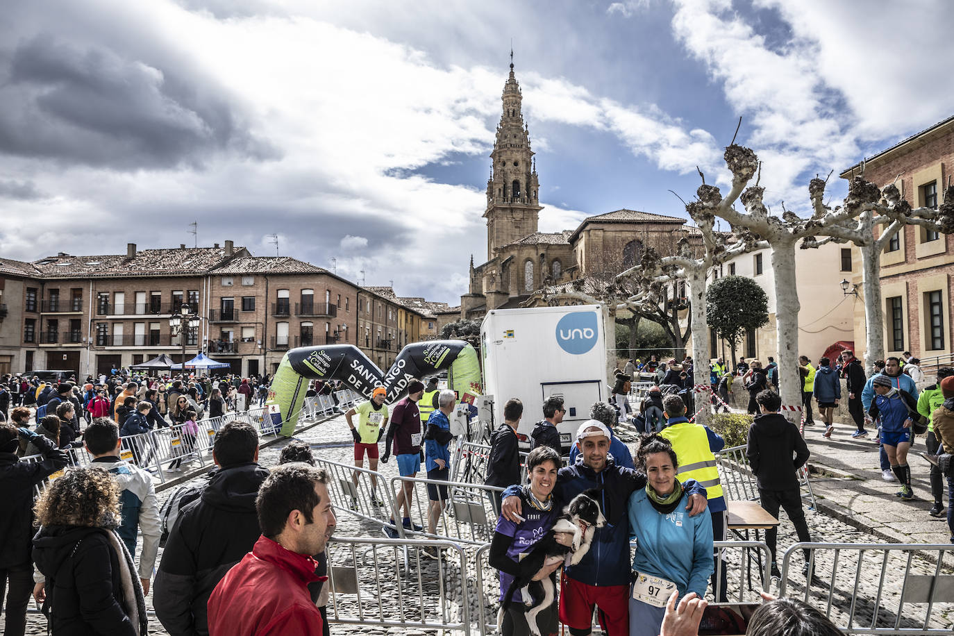 Las imágenes de la Media Maratón del Camino
