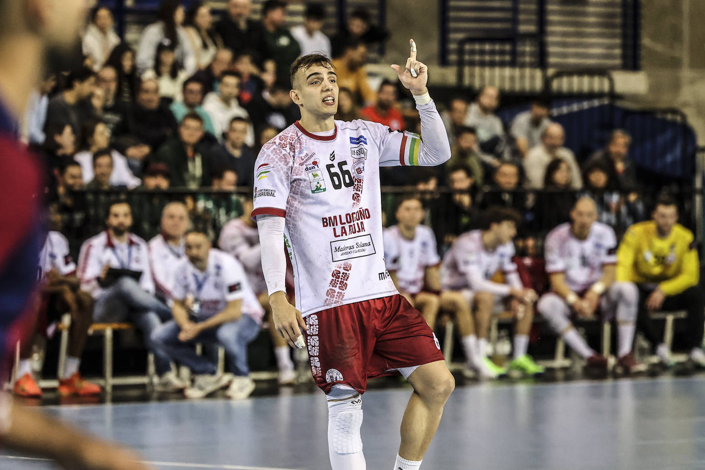 Las imágenes del Ciudad de Logroño-Barcelona