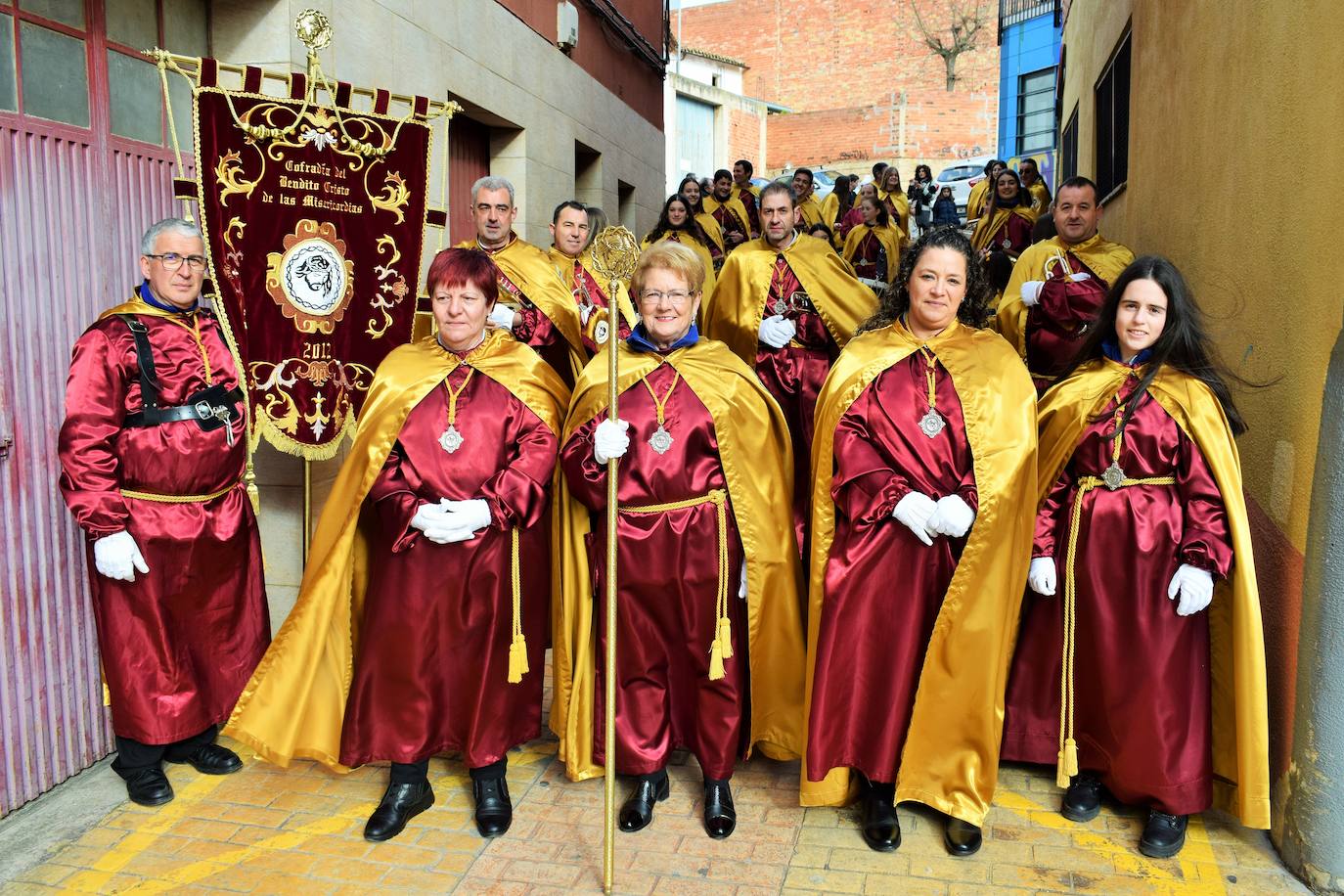 Homenaje a las bandas de las cofradías en Villamediana