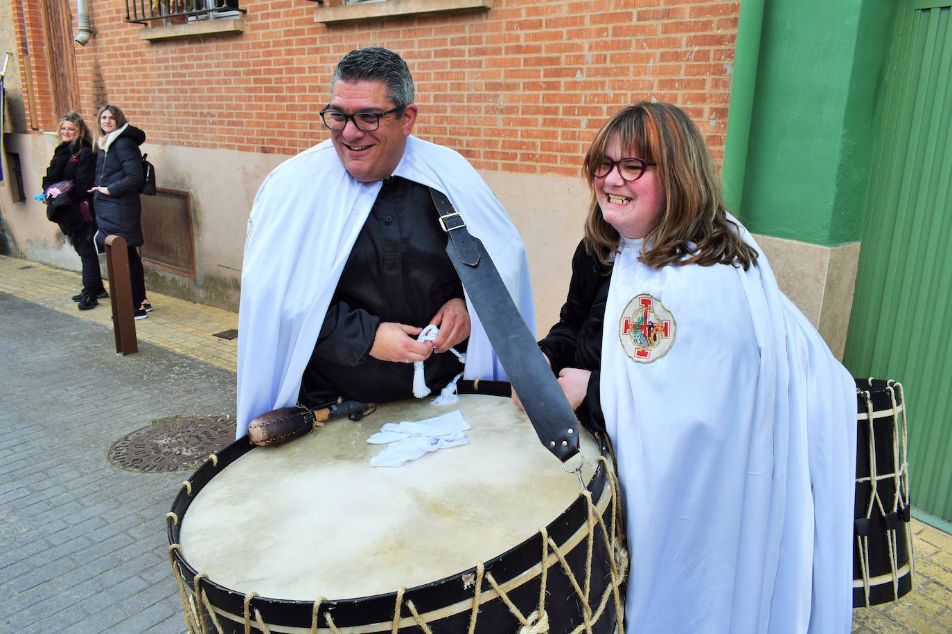 Homenaje a las bandas de las cofradías en Villamediana