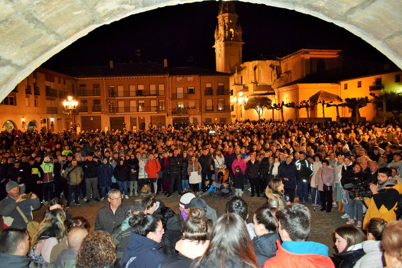 El apoyo de todo un pueblo a la familia de Javier Márquez