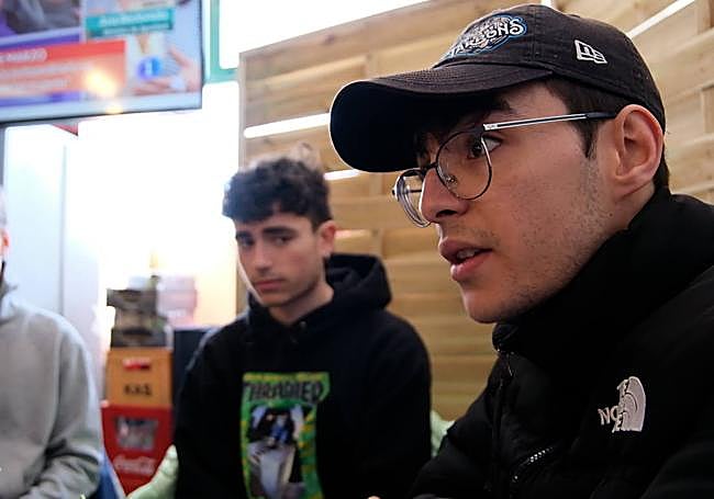 Brahim, amigo de Javier Márquez