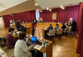 Imagen del pleno de este jueves.