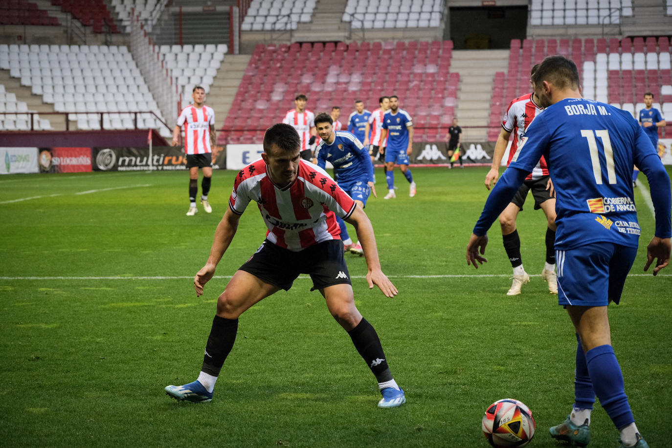 El Teruel supera a la SD Logroñés